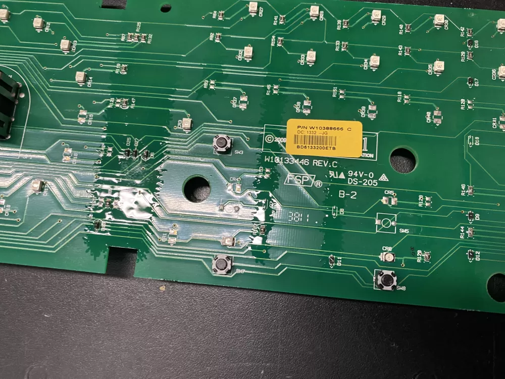 Maytag Whirlpool W10388666 Dryer Control Board AZ7457 | BK1417