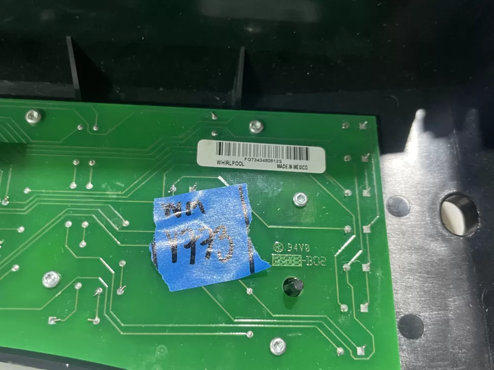 Whirlpool Dryer Interface Control Board FG7343480813 AZ150375 | Wmv773