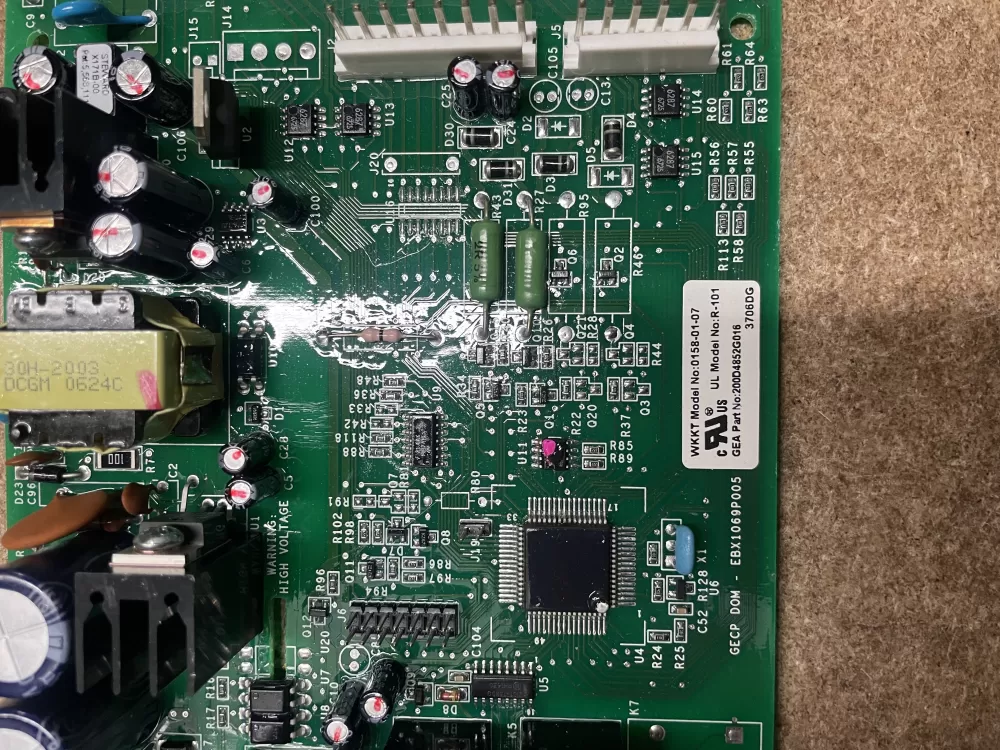 GE WR55X10942 WR55X10942C Refrigerator Control Board AZ15294 | KM1602