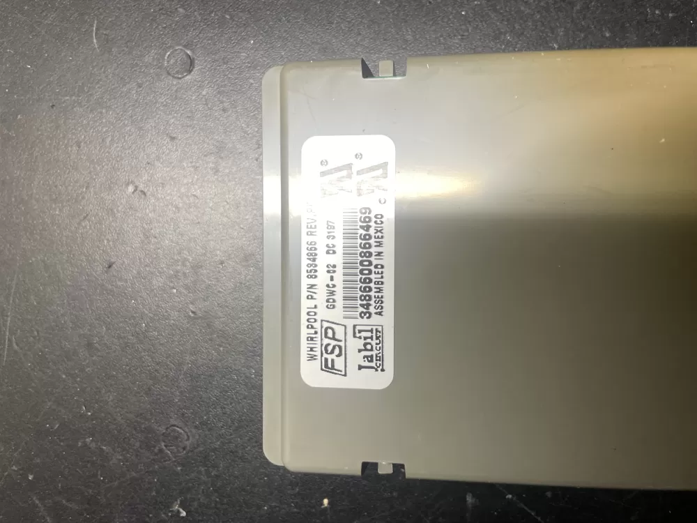 Whirlpool KitchenAid Kenmore WP8564543 Dishwasher Control Board AZ36459 | Wm384