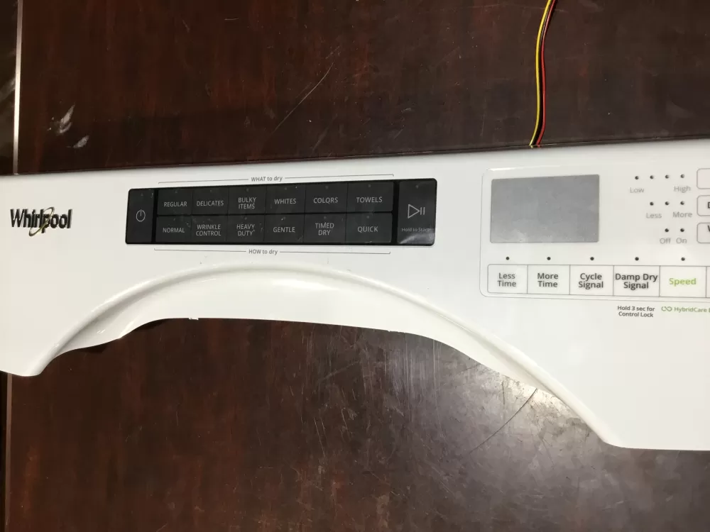 Whirlpool W11167378 Dryer Control Panel UI Display Board Console AZ66053 | Sl29