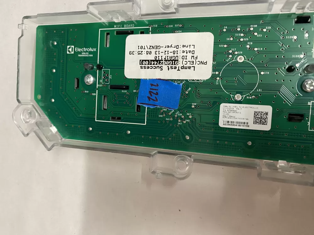 Frigidaire Kenmore Electrolux 5304515232 Dryer Control Board AZ207111 | BK2212