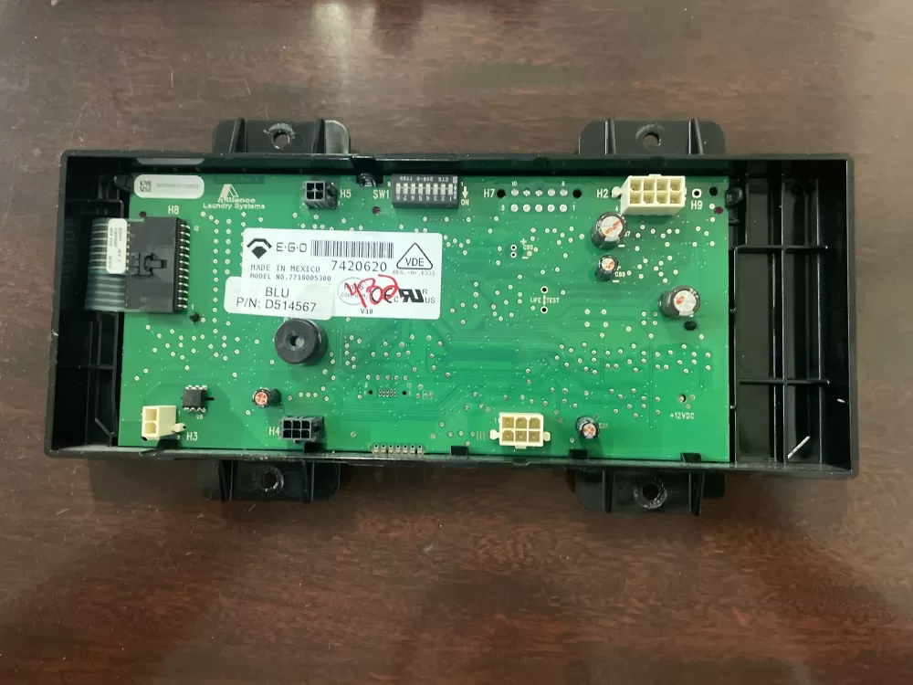SpeedQueen D514567 Dryer Control Board AZ35923 | KM292