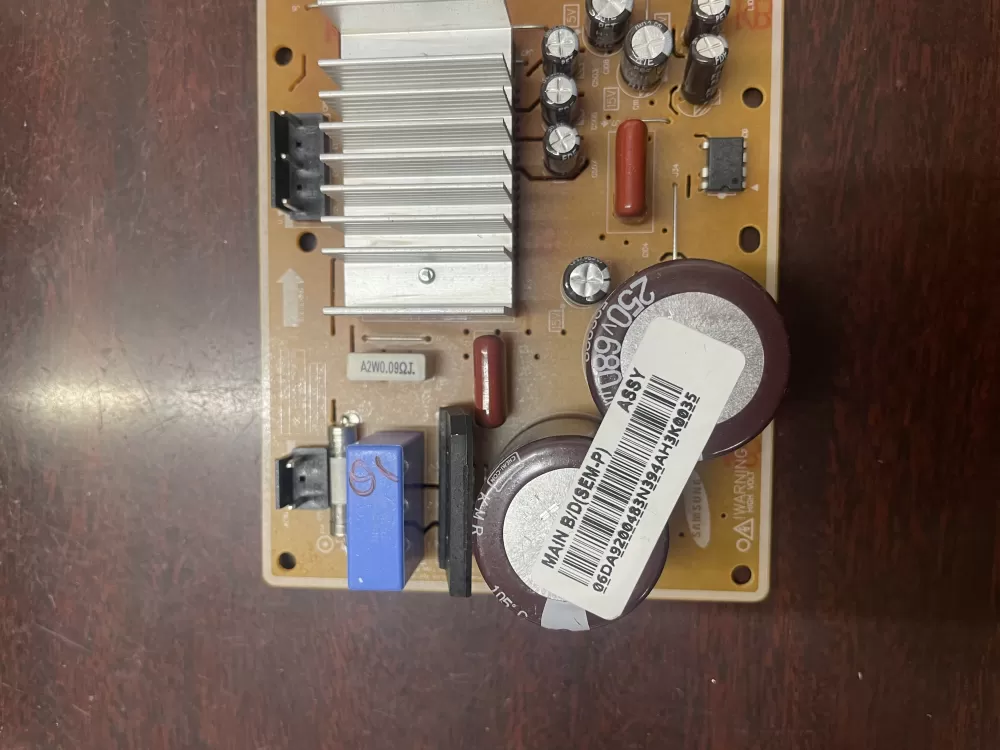 Samsung DA92-00483N Refrigerator Control Board Inverter