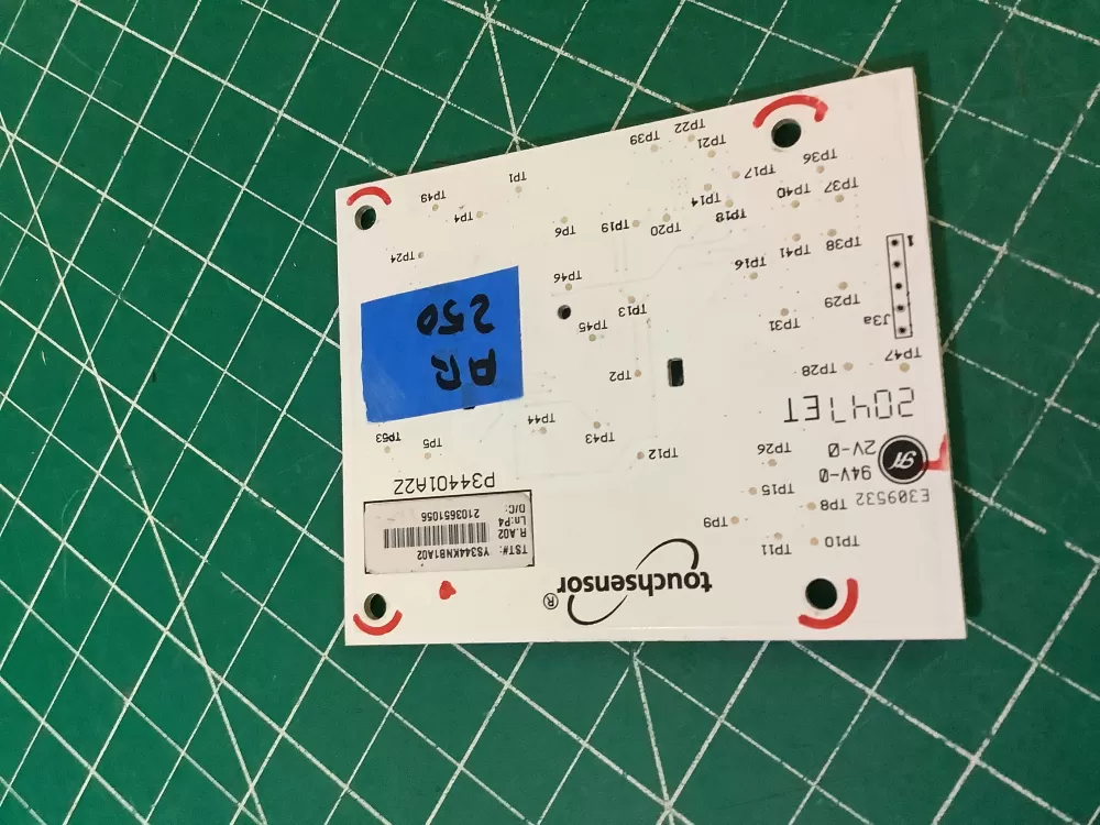 Whirlpool Washer YS344KNB1A02 P34401A2Z LED Touch Sensor AZ192395 | AR250