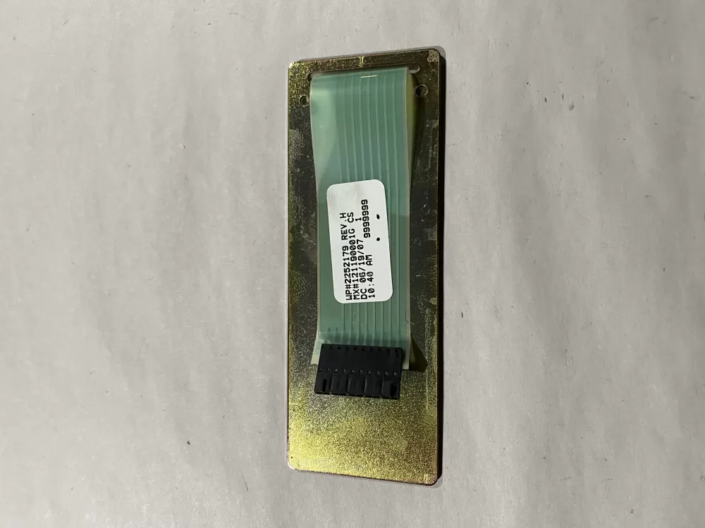 Whirlpool 2252179 Refrigerator Dispenser Panel AZ186377 | BK2744