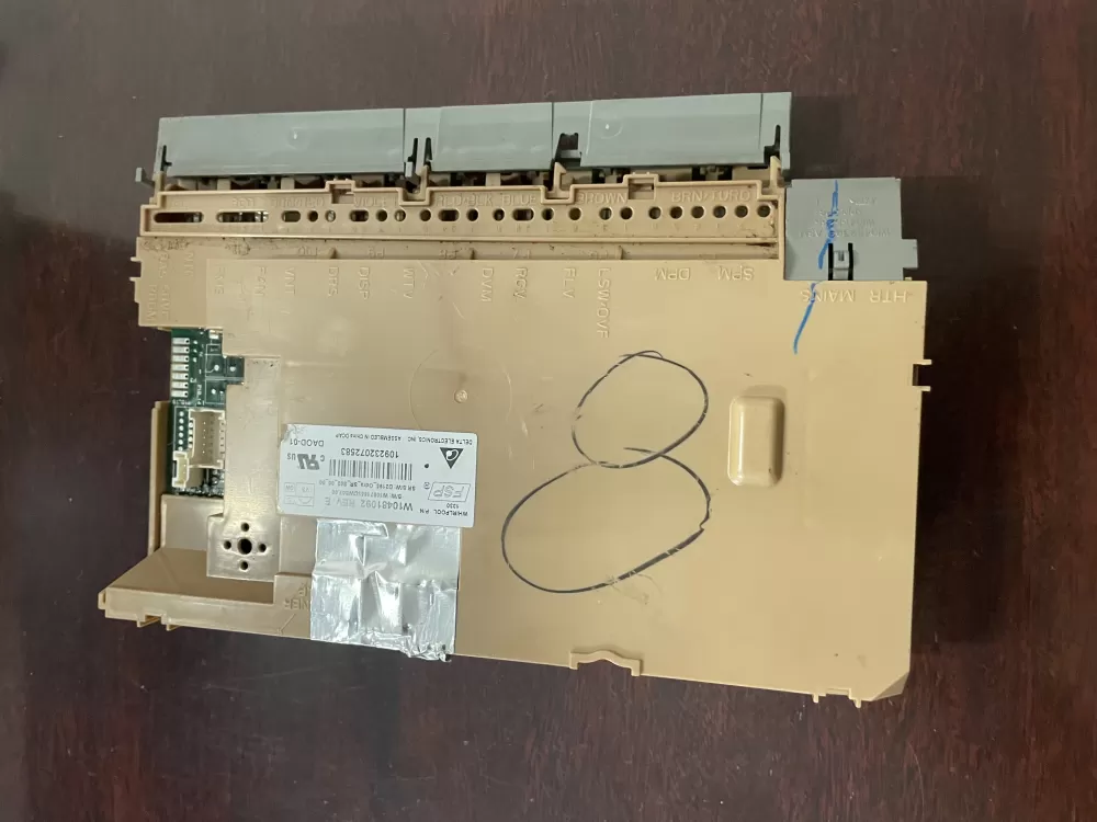 Kenmore W10481091 W10866118 AP6027291 W10567073 W10567080 W10745399 W10813313 4459703 PS11759622 W10403604 W10403605 W10481092 W10509836 W10584058 W10608629 W10643059 W10643064 W10796283 W10842318 Dishwasher Control Board