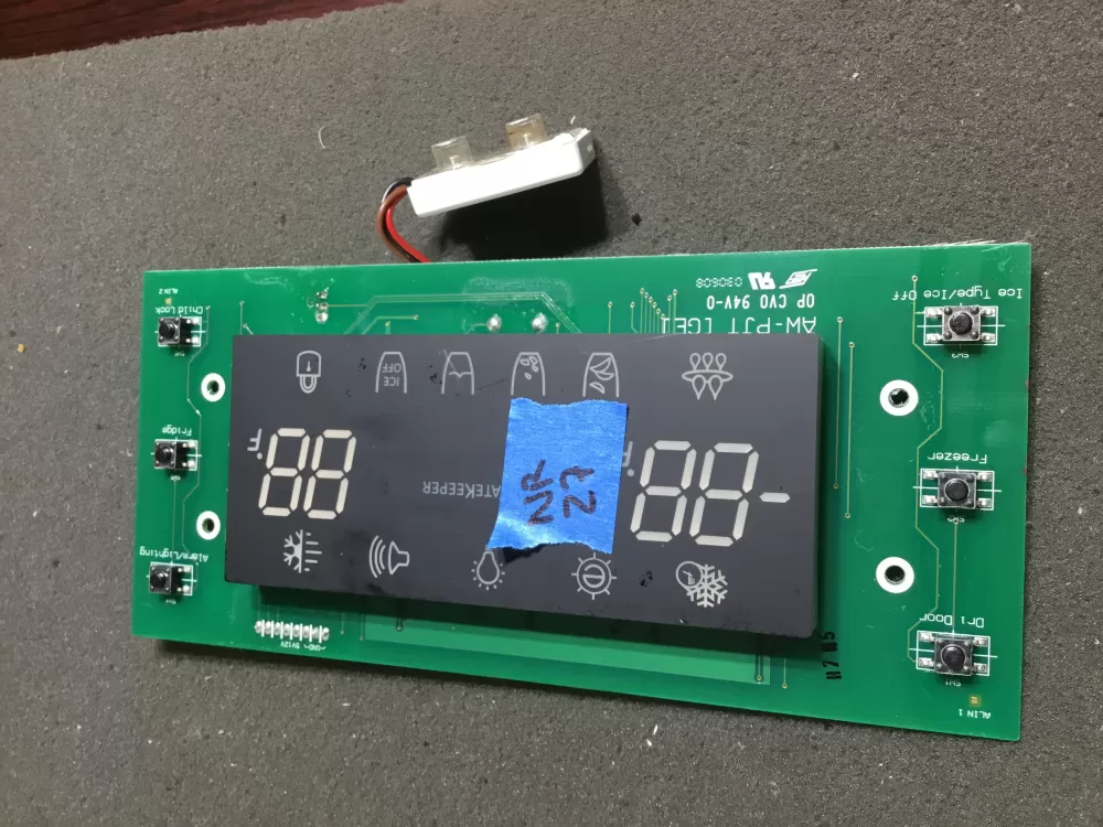 Samsung DA41-00475C Refrigerator Control Board AZ94115 | NR27