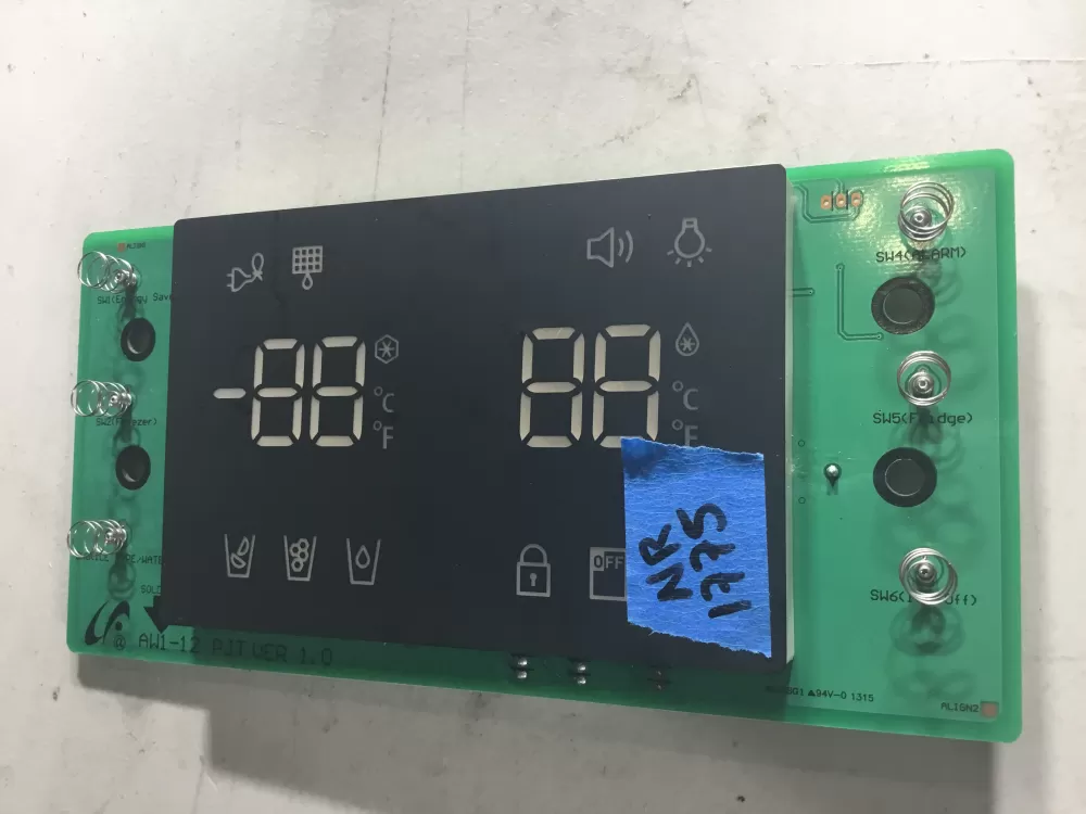 Samsung DA92-00368B Refrigerator Dispenser UI Control Board AZ46008 | NR1775