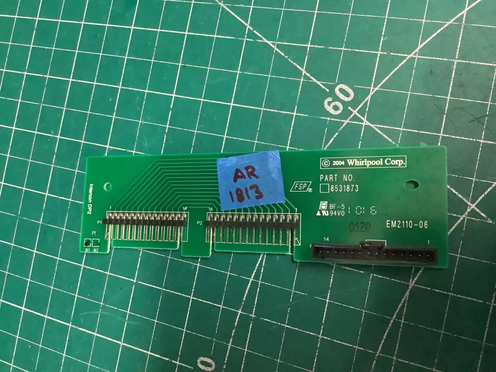 KitchenAid 8531873 Dishwasher Control Board Interconnect AZ204886 | AR1813