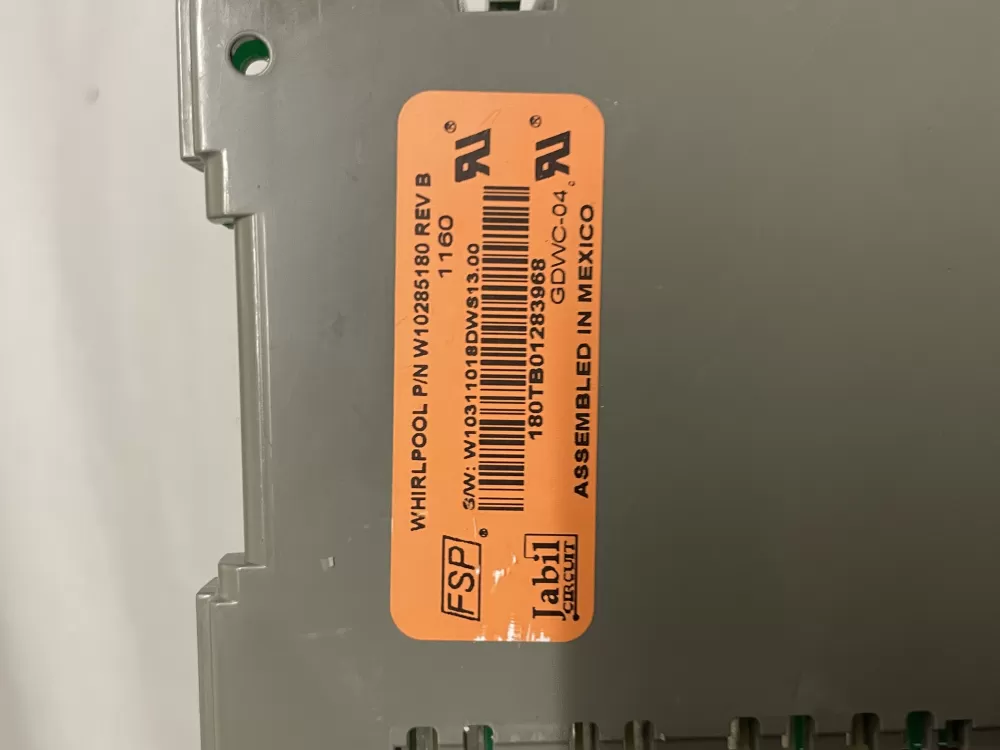 Whirlpool Maytag KitchenAid Dishwasher Control Board AZ209521 | Wm2012