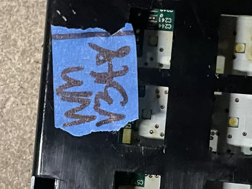 GE 2RC4B10200575 Range Oven Control Board AZ27118 | WMV348