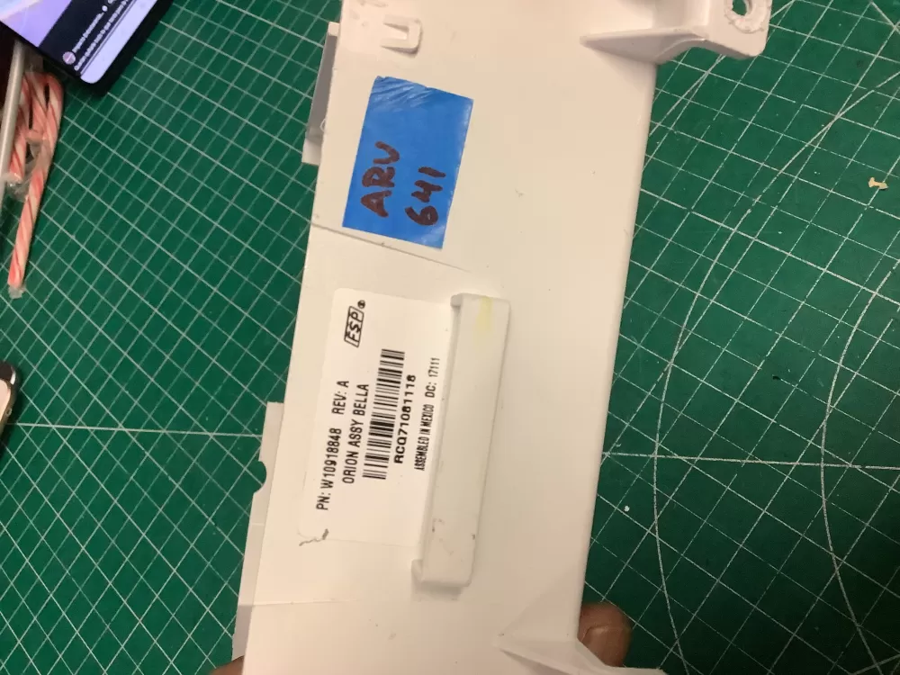 Whirlpool W10918848 Control Board | AZ204976 | ARV641