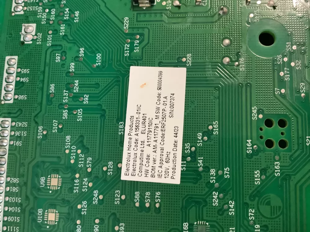 Electrolux A11779110/C Refrigerator Main Control Board AZ231059 | NR1386