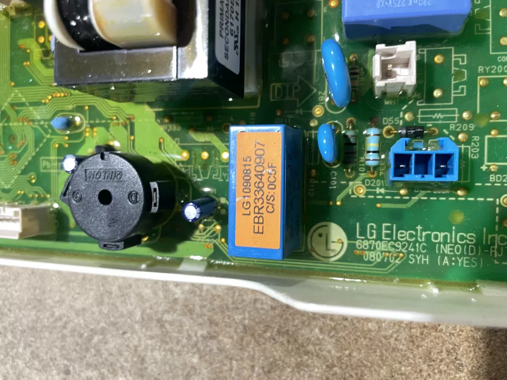 LG 6870EC9241C EBR33640907 Dryer Control Board AZ70094 | Wm1692