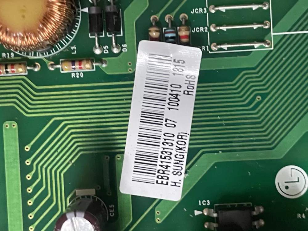 LG Kenmore AP4871444 EBR41531310 Refrigerator Control Board AZ44184 | Wm590
