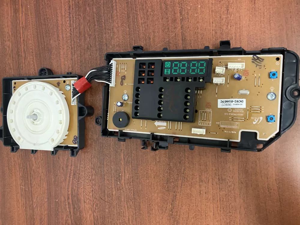 Samsung DC92 01607C Dryer Control Board User Interface AZ46384 | BKV259