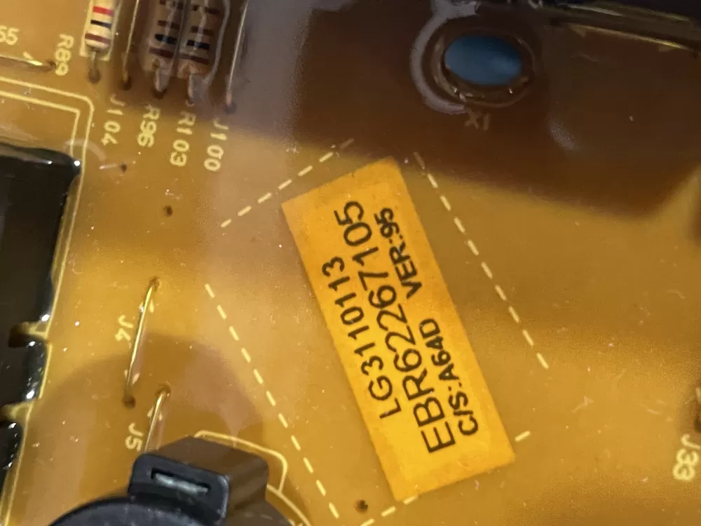 LG EBR62267105 EBR62267102 EAX60993601 Washer Control Board AZ62577 | Wmv561