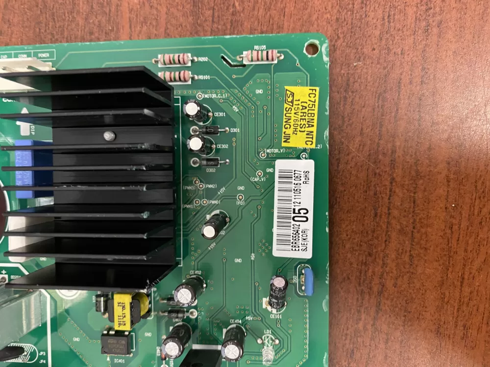 LG AP5605486 EBR65640205 PS3645705 Refrigerator Control Board