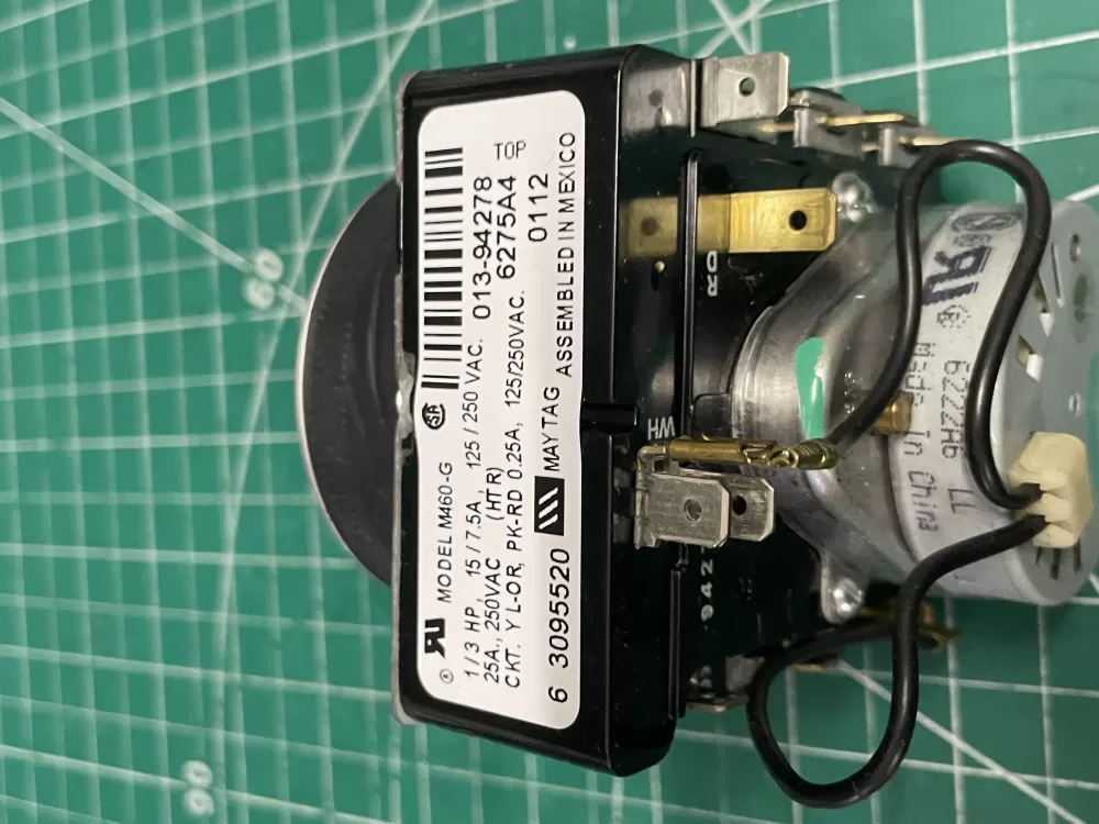 Maytag Whirlpool WP33001632 6 3095520 63095520 Dryer Timer AZ203796 | Wm2187