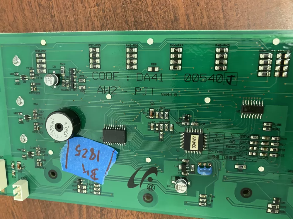 Samsung DA41-00540J Refrigerator Display Control Board Display AZ50214 | BK1825