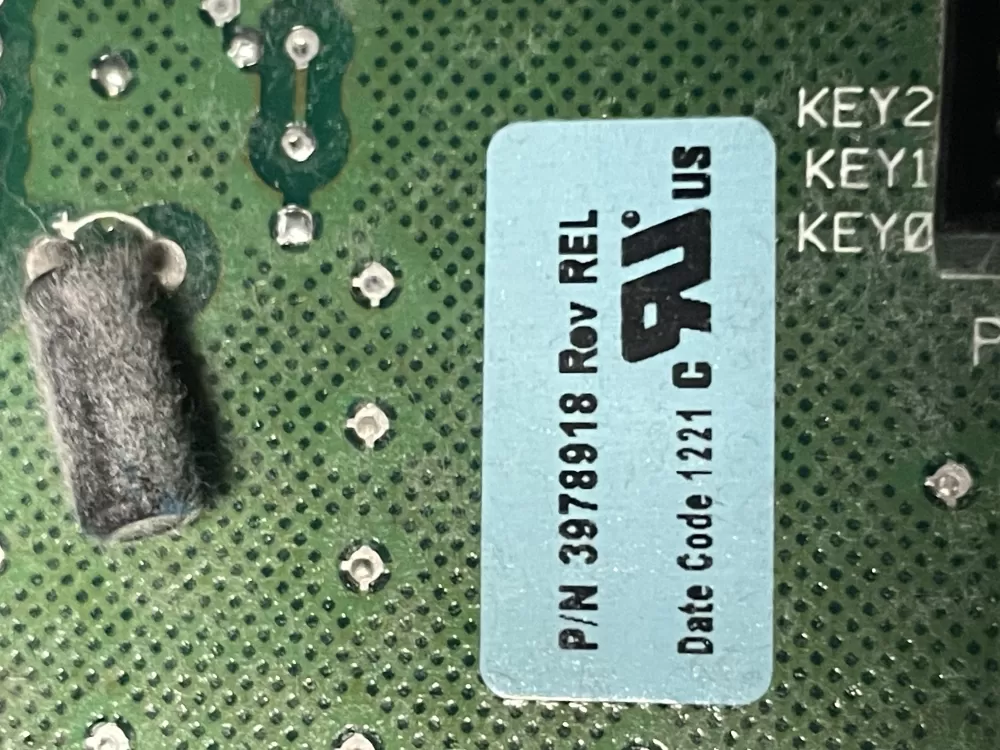 Kenmore Whirlpool 3978918 Dryer Control Board AZ7570 | WM1601