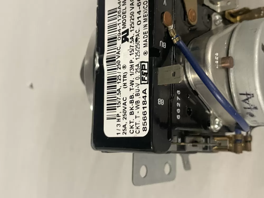 Whirlpool 8566184A 8566184 WP8566184 Dryer Timer AZ232373 | Wm874