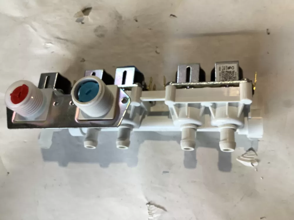 GE Haier 0024000126GN Washer Water Valve Assembly AZ149241 | SL183
