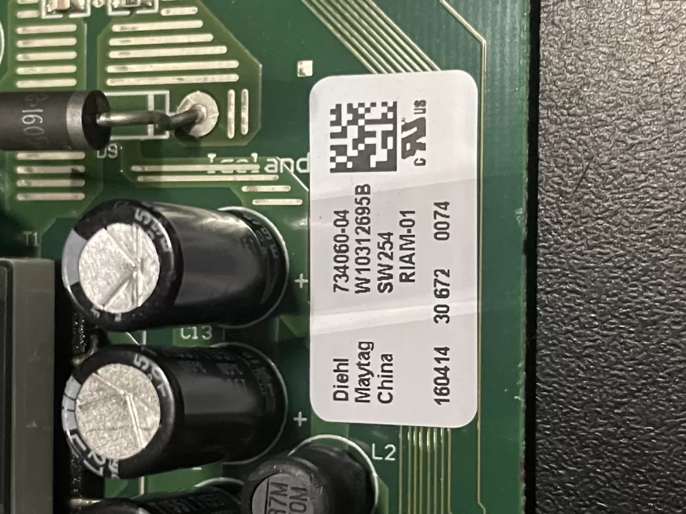 Whirlpool Maytag W10312695B Refrigerator Control Board AZ25750 | WM738