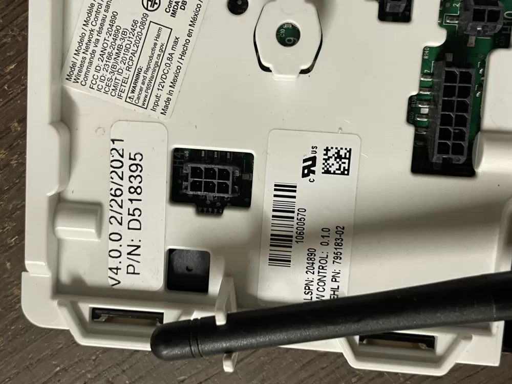 Alliance 205220 204890 Wireless Network Control AZ46060 | Wm29