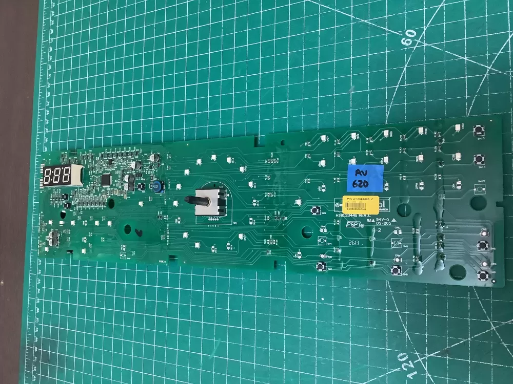 Whirlpool Washer User Control Board W10051101 W100510 AZ226161 | ARV620
