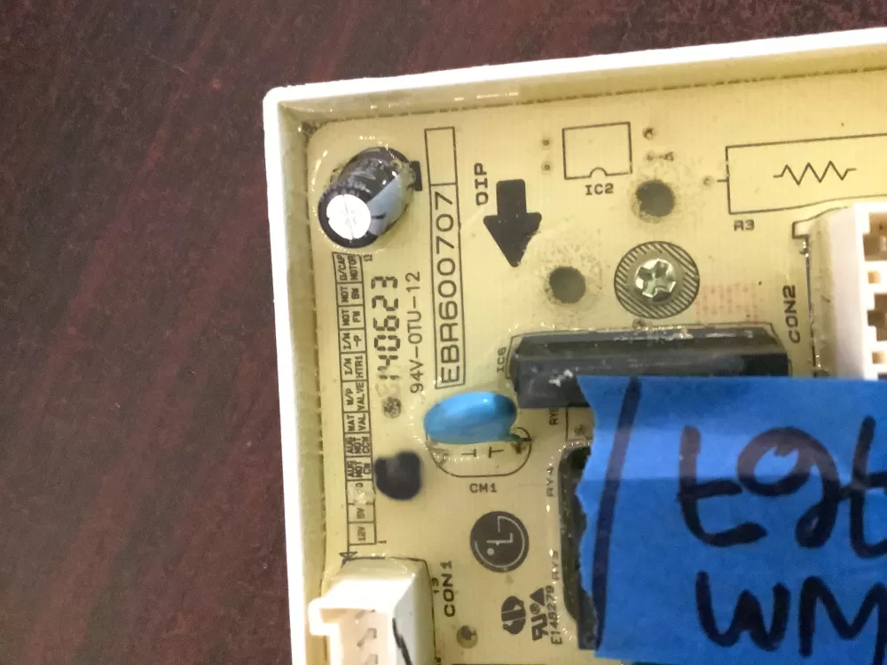 LG EBR60070703 EBR60070707 Refrigerator Power Control Board AZ171757 | CG767