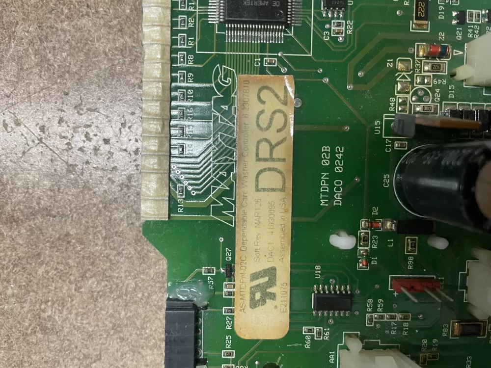 Maytag 6 2307810 Washer Control Board AZ10631 | KM1587