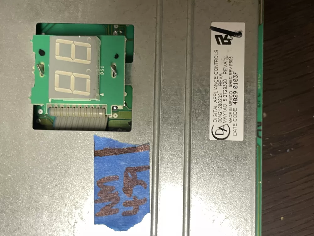 Maytag Whirlpool 00N21280203 62729320 Washer Control Board AZ37258 | Wm459