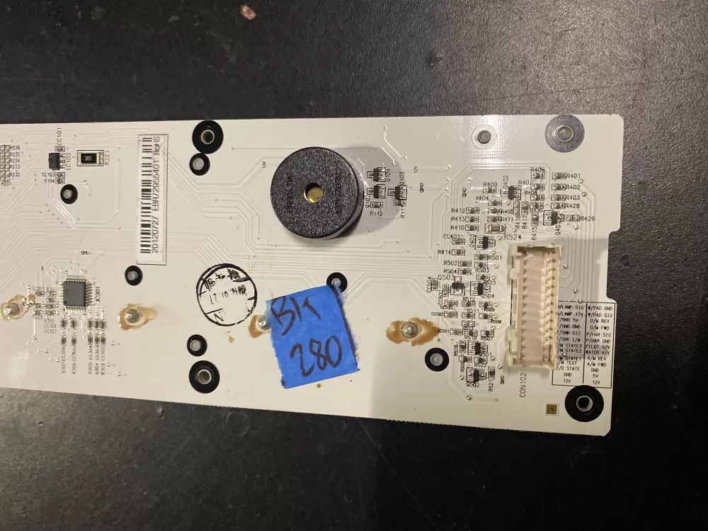 LG EBR72955401 Refrigerator Control Board AZ28049 | BK280