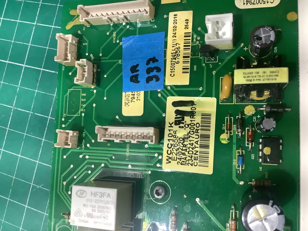 GE Hotpoint WCC101K Washer Control Board AZ190321 | AR337
