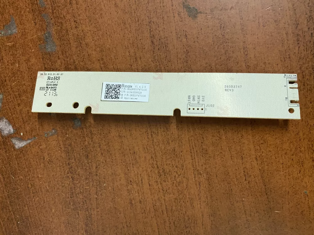 GE 265D3747G100 Dishwasher Control Board AZ98567 | BK1692