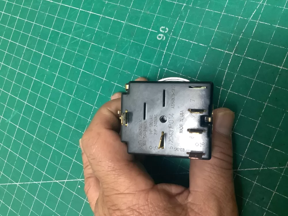 GE 572D437P014 Washer Temperature Selector Switch AZ224651 | SlA116
