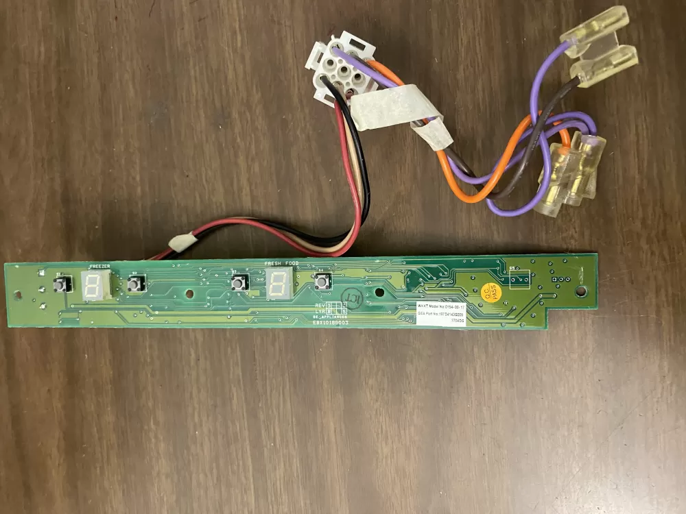 GE 197D4143G009 Refrigerator Control Board