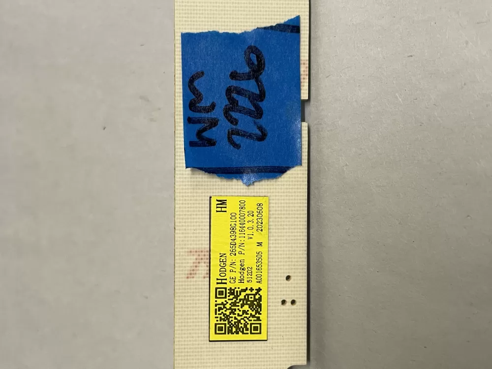 GE Dishwasher Control Board 265D4398G100 AZ207985 | Wm2226