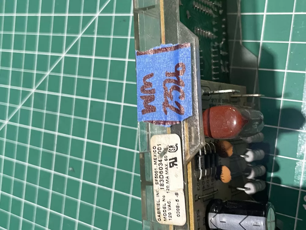GE 183D6034P001 SF5001 Range Control Board AZ129647 | Wm2326