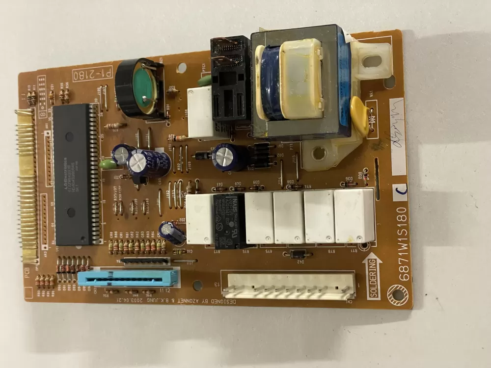 GE 6871W1S180B Microwave Control Board