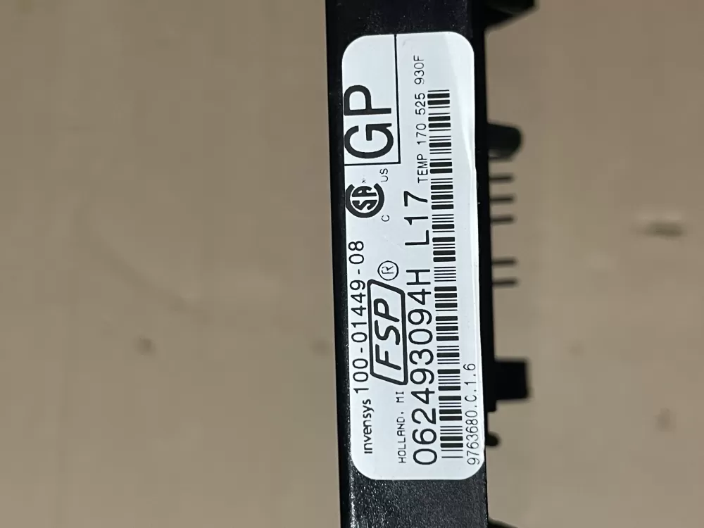 Whirlpool 100-01449-08 Range Control Board AZ88597 | Wm2089