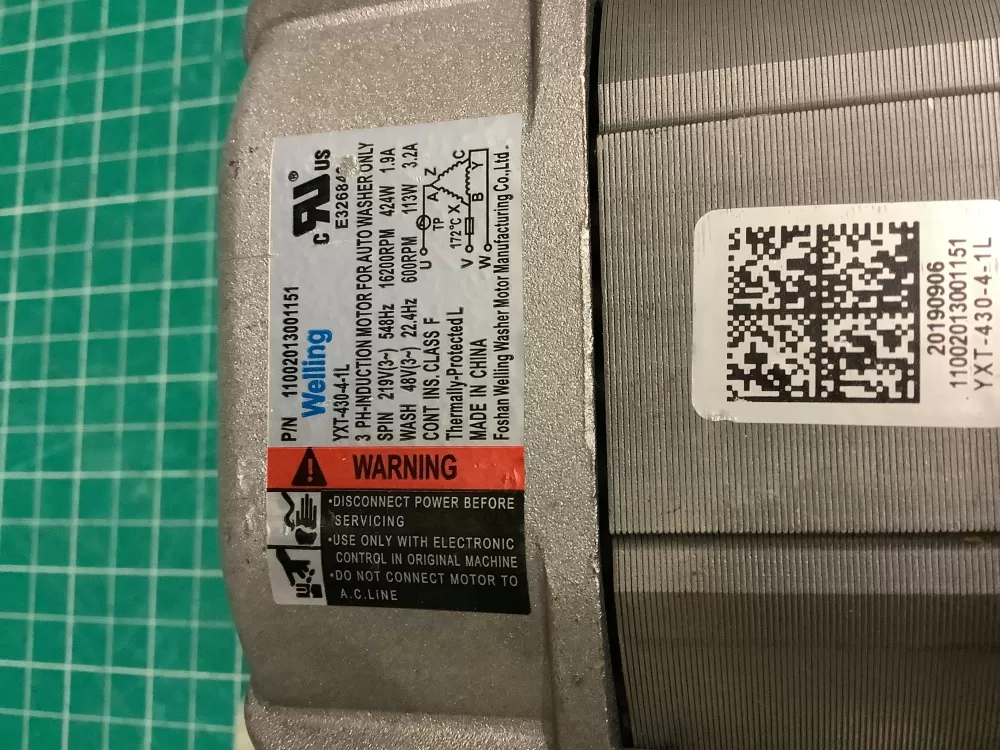 GE  Samsung 11002013001151 Washer Drive Motor