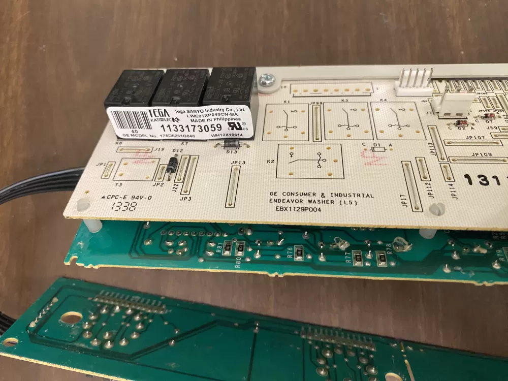 GE 175D5261G040 EBX1129P004 WH12X10614 Washer Control Board AZ97641 | BK1481