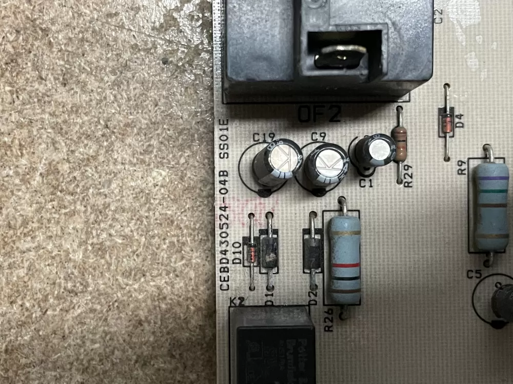 Carrier Bryant HK32EA001 Defrost Board Control Cepl130524-01 AZ17619 | KM1291