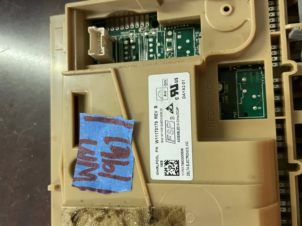 W10904714 W11087207 W11170179 Dishwasher Control Board AZ54332 | Wm1962
