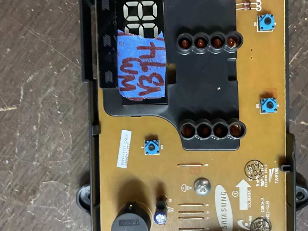 Samsung DC94 03164A 03167A Washer Control Board AZ39821 | Wmv394