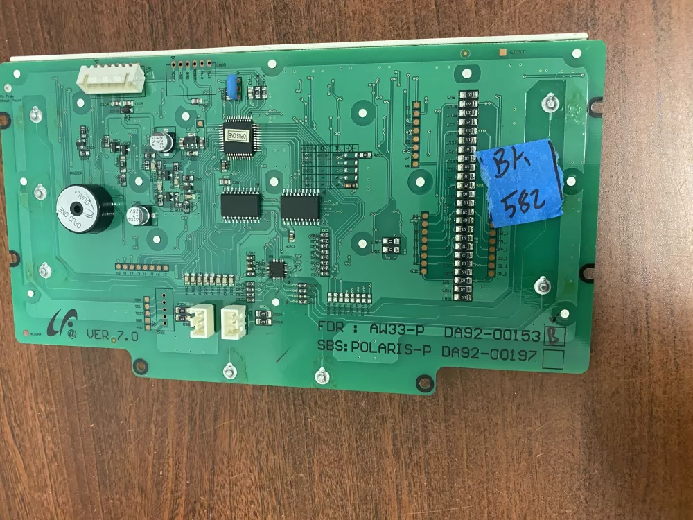 Samsung DA92 00153B Refrigerator Control Board Dispenser AZ47374 | BK582