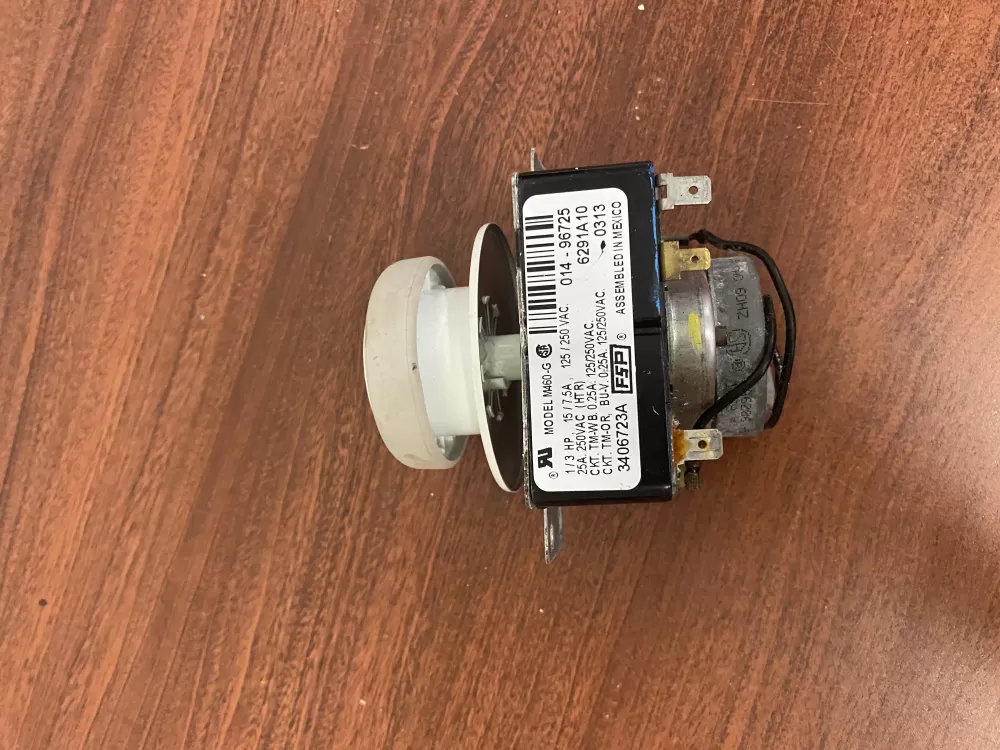 Whirlpool 3406723A 4433735 AP6008572 PS11741712 EAP11741712 Dryer Timer